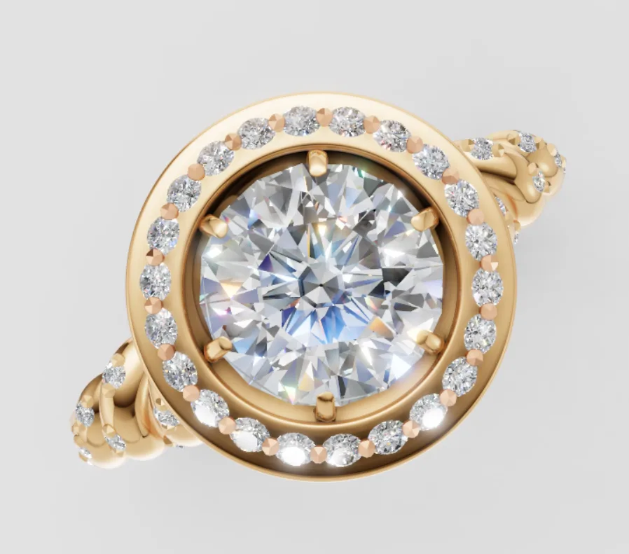 From Text to 3D Ring: How FormaNova's Text-to-CAD Workflow Reaches a Final Render